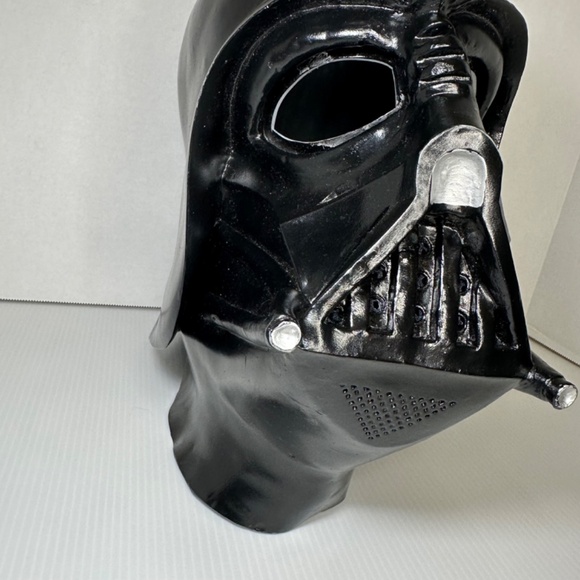Vintage 1995 Darth Vader Star Wars Lucas Film Ltd. Full Head Latex Mask Rare - Picture 4 of 9